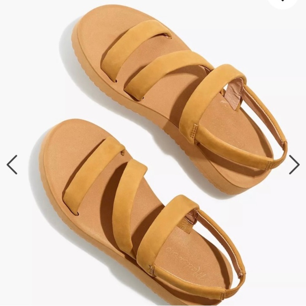 Madewell Puffy Slingback Sandals